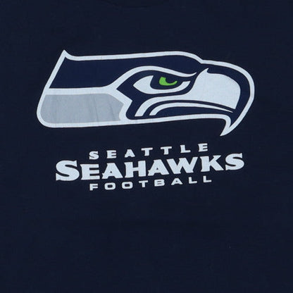 NFL Team Apparel Men's Blue Seattle Seahawks XL Graphic T-Shirt