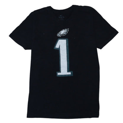 Nike Men's Black Philadelphia Eagles Hurts #1 Sports T-Shirt XL