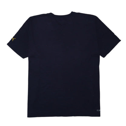 Puma Mens Black 2XL Sports Logo Graphic Short Sleeve T-Shirt