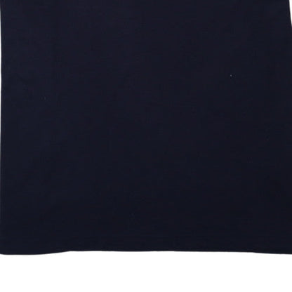 Puma Mens Black 2XL Sports Logo Graphic Short Sleeve T-Shirt