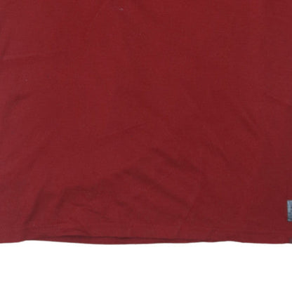 Nike Men's Red Dri-FIT 2XL Sports Crew Neck Short Sleeve T-Shirt