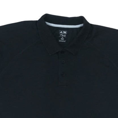 Adidas Men's Black 3XL Climalite Cotton Golf Polo Shirt