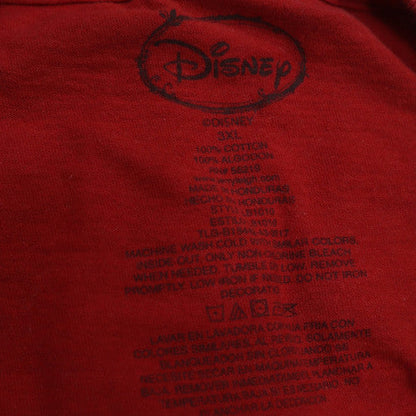 Disney Womens Red 2XL Minnie Mouse Mom T-Shirt Short Sleeve