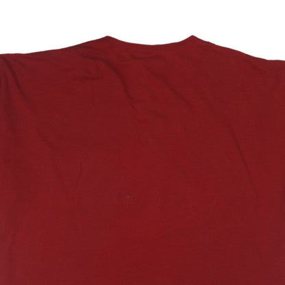 Disney Womens Red 2XL Minnie Mouse Mom T-Shirt Short Sleeve