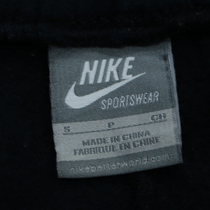 Nike Men's Black Cargo Trousers S Regular Fit Elastic Waist