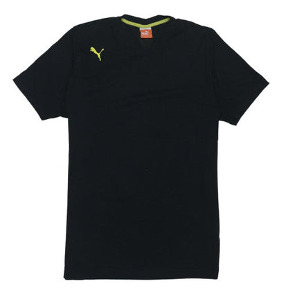 Puma Men's Black Short Sleeve Sports T-Shirt Size L