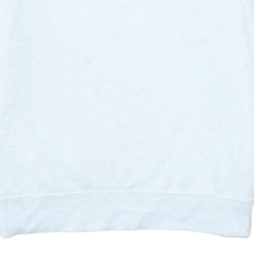 Nike Men's White Crew Neck Pullover Sweatshirt Size M