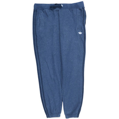 Adidas Men's Blue Jogger Sweatpants L Regular Fit Cotton Blend
