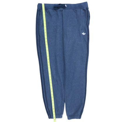 Adidas Men's Blue Jogger Sweatpants L Regular Fit Cotton Blend