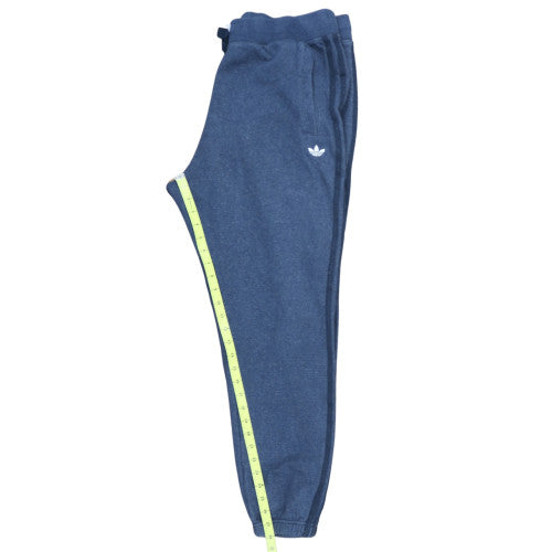 Adidas Men's Blue Jogger Sweatpants L Regular Fit Cotton Blend