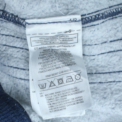 Adidas Men's Blue Jogger Sweatpants L Regular Fit Cotton Blend