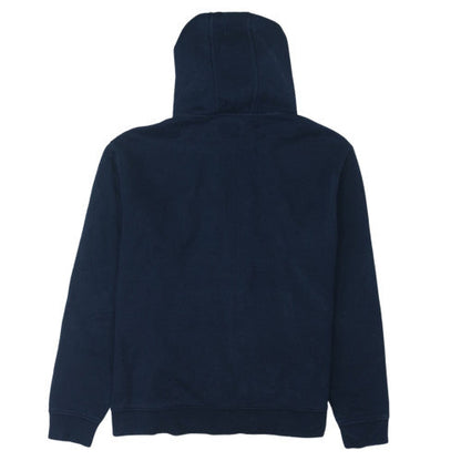 Tommy Jeans Men's Blue Full Zip Hoodie Size L Classic Logo