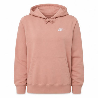 Nike Womens Peach Pullover Hoodie Small Cotton Blend Casual