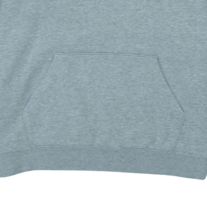 Nike Womens Grey Hoodie L Pullover Cotton Blend Drawstring Hooded Sweatshirt