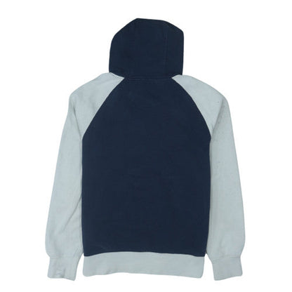Canterbury Men's Blue Pullover Rugby Hoodie Size L Cotton Blend