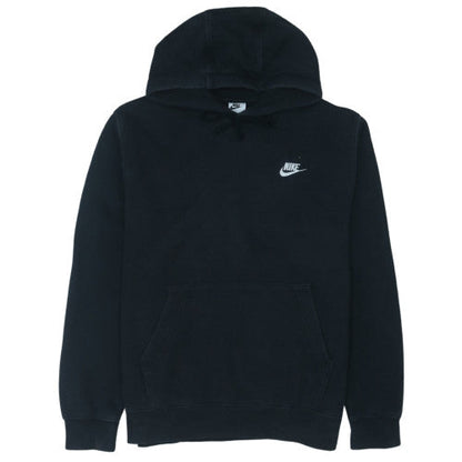 Nike Men's Black Pullover Hoodie M Regular Fit Fleece Sweatshirt