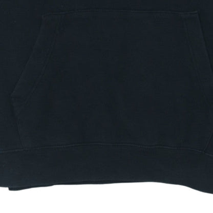 Nike Men's Black Pullover Hoodie M Regular Fit Fleece Sweatshirt