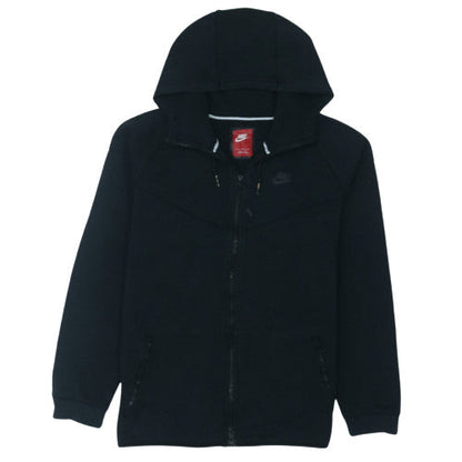 Nike Men's Black Full Zip Hoodie L Regular Fit
