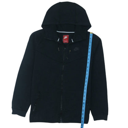 Nike Men's Black Full Zip Hoodie L Regular Fit