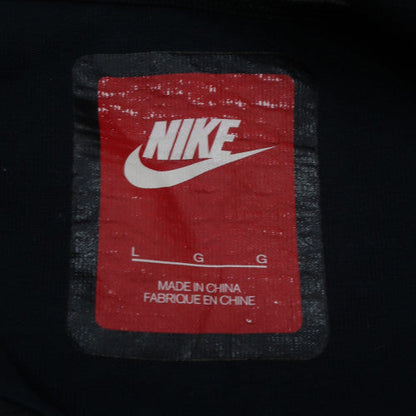 Nike Men's Black Full Zip Hoodie L Regular Fit