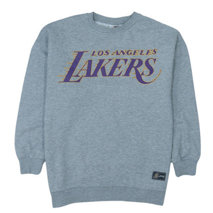 NBA Los Angeles Lakers Womens Grey Small Pullover Sweatshirt