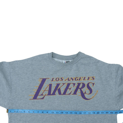 NBA Los Angeles Lakers Womens Grey Small Pullover Sweatshirt