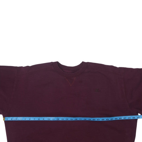 Russell Athletic Men's Brown 2XL Pullover Crew Neck Fleece Sweatshirt