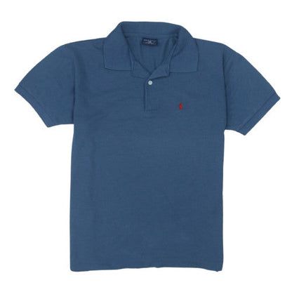 Polo Sport Men's Blue Cotton Short Sleeve Polo Shirt Size L