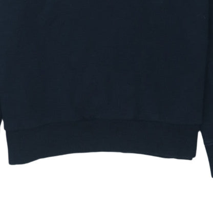 Napapijri Men’s Blue Logo Pullover Hoodie Size M