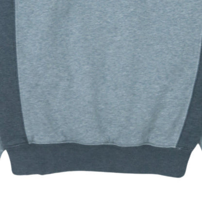 Nike Men's Grey Pullover Hoodie Small Logo Fleece Sweatshirt
