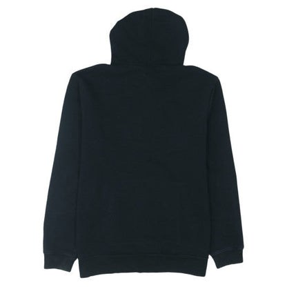 GAP Men's Black Pullover Hoodie Size L Fleece Logo Sweatshirt