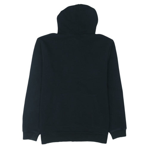GAP Men's Black Pullover Hoodie Size L Fleece Logo Sweatshirt