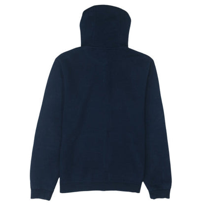 Nike Men's Navy Blue Full Zip Hoodie M Fleece Cotton Blend