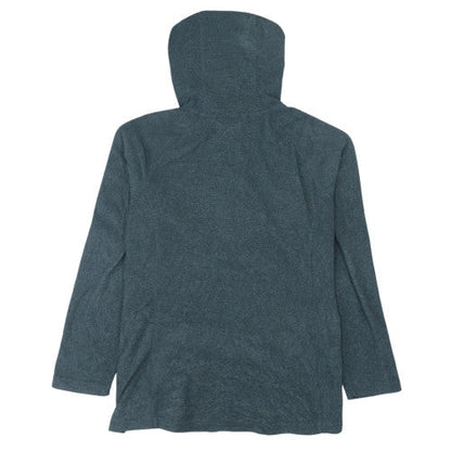 The North Face Unisex Grey Fleece Hooded Full Zip Jacket XL