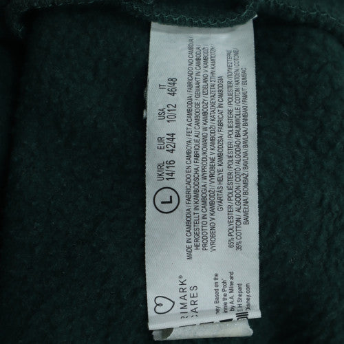 Disney Winnie the Pooh Green Men's L Pullover Hoodie