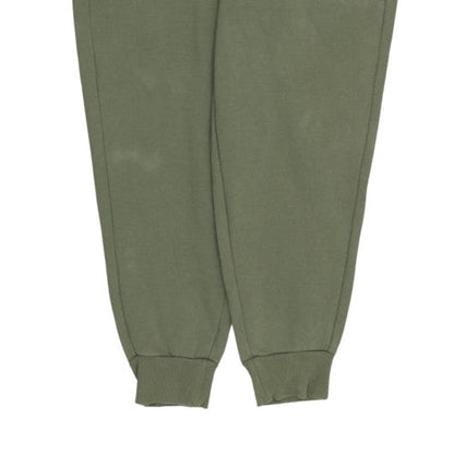 Puma Men's Green XL Fleece Jogger Trousers Regular Fit