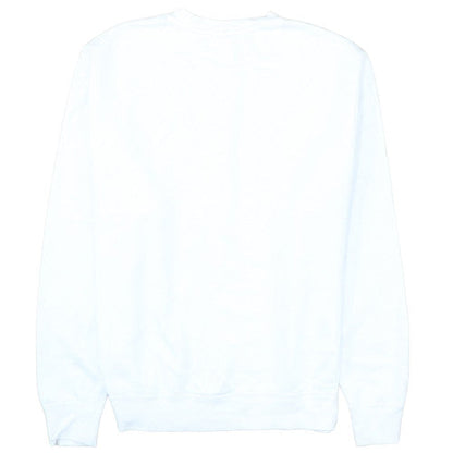 Nike Men's White Pullover Crew Neck Sweatshirt Size M