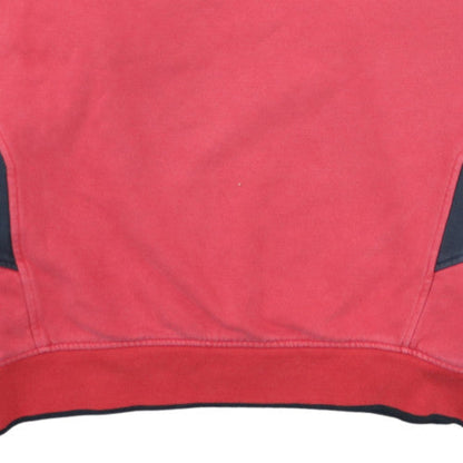 Nike Men’s Red Manchester United 1/2 Zip Sweatshirt M