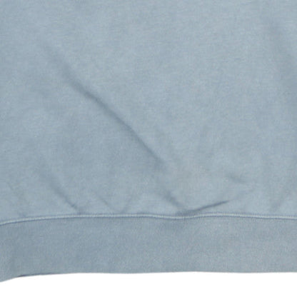 Nike Men's Grey Crew Neck Logo Sweatshirt Size L