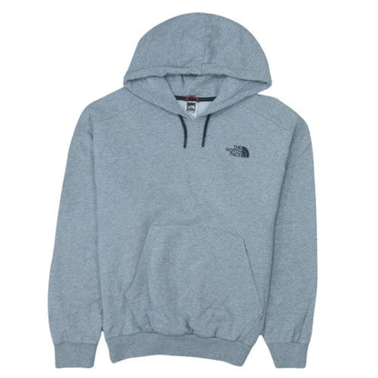 The North Face Womens Grey Pullover Hoodie Size L Cotton Blend