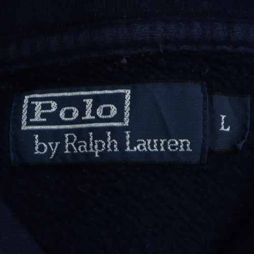 Polo Ralph Lauren Men's Blue Henley Sweatshirt Size L
