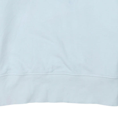 Adidas Women's White Hooded Pullover Sweatshirt UK 12 with Logo Trim