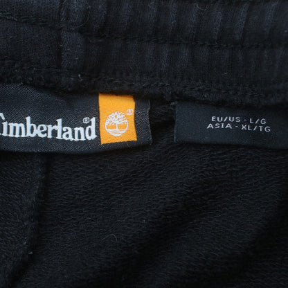 Timberland Womens Black Fleece Jogger Trousers Size L