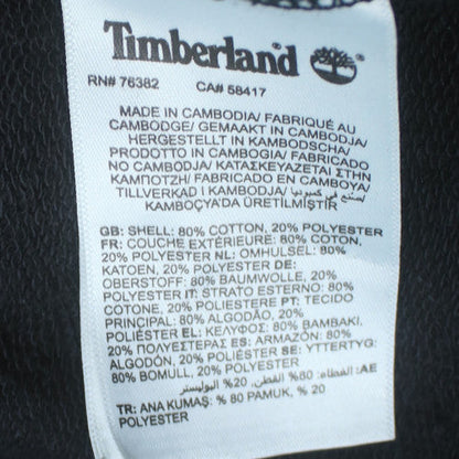 Timberland Womens Black Fleece Jogger Trousers Size L