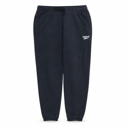 Reebok Men's Black Jogger Sweatpants L Fleece Elastic Waist Activewear