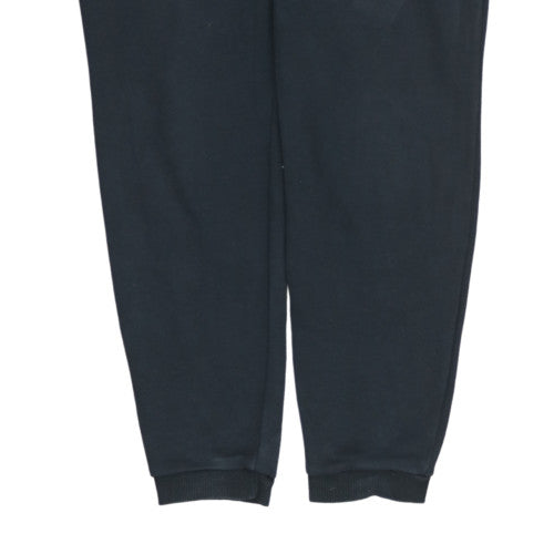 Reebok Men's Black Jogger Sweatpants L Fleece Elastic Waist Activewear