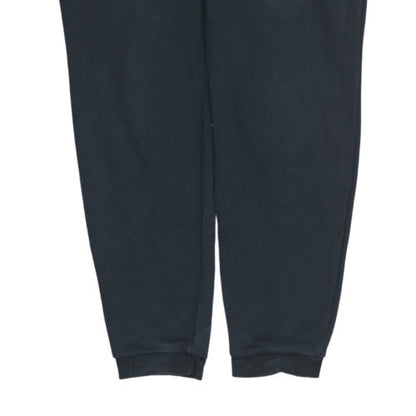 Reebok Men's Black Jogger Sweatpants L Fleece Elastic Waist Activewear