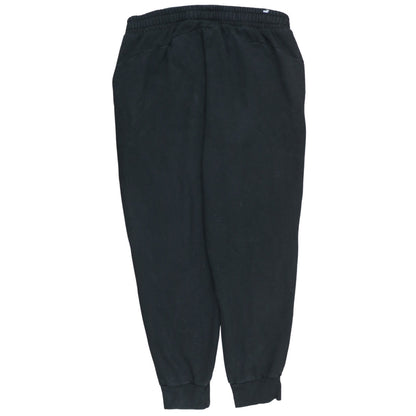 Puma Men’s Black XL Jogger Sweatpants Fleece Tapered Fit