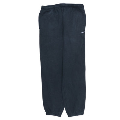 Nike Men's Black Jogger Sweatpants Size L 34in Elastic Waist Fleece