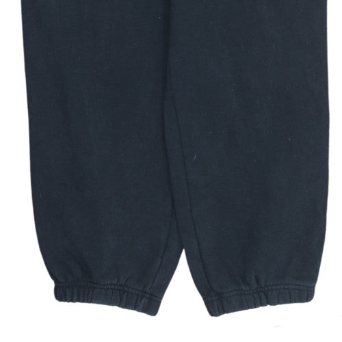 Nike Men's Black Jogger Sweatpants Size L 34in Elastic Waist Fleece